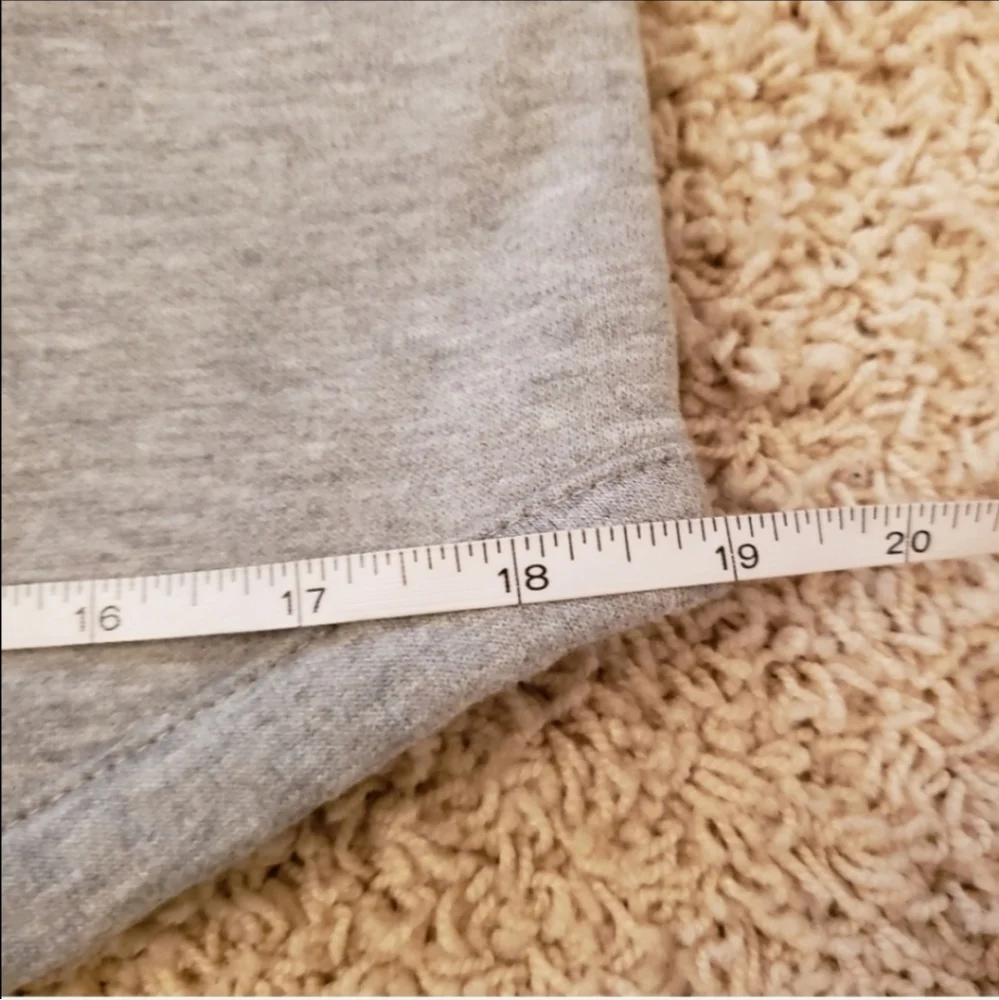 Peace Love World Skirt Fleece Lined Gray Size XS Brand New With Tags
